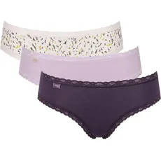 Sloggi Damen 24/7 Weekend Hipster C3P, MULTIPLE COLOURS 6, 36