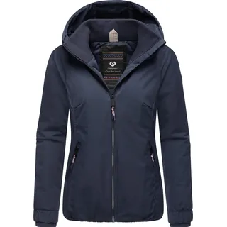 Ragwear Damen Jacke Dizzie Warm Rain (3XL), blau