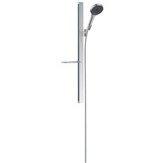 Bild Rainfinity 130 3jet mit Brausestange 90 cm und Ablagefläche, chrom