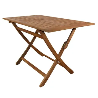 SAM Outillage Balkontisch Gartentisch Akazie 120 x 70 cm Klapptisch CALEA