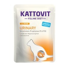 12x85g Pui Kattovit Urinary Plicuri hrană umedă pentru pisici