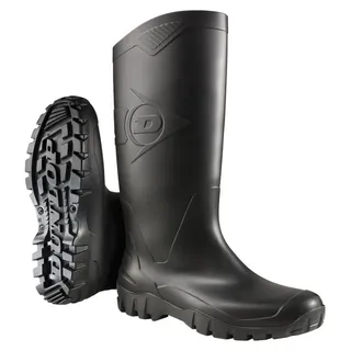 DUNLOP Gummistiefel Dane PVC Gr. 47 schwarz, K600011, Schutzstufe:nv, Größe:46, Farbe:schwarz, Weite:nv - Schwarz