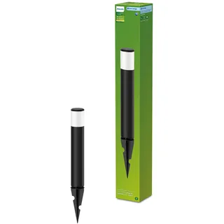 Philips Sockelleuchte schwarz 1,5 W 24 V spritzwassergeschützt IP67