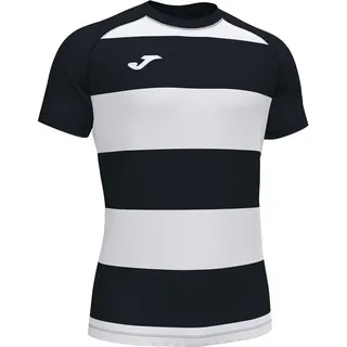 Joma Pro Rugby Ii Kurzarm-t-shirt Weiß,Schwarz 3XL Mann Weiß,Schwarz 3XL