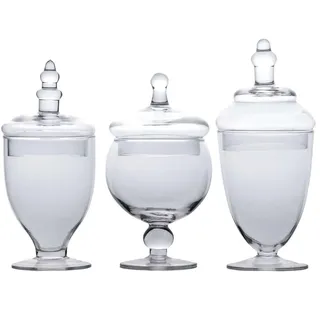 Intirilife Vorratsglas 24,5 x 14,5 x 37,5 cm 3 St.