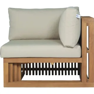 Eckteil Outdoor Gartensofa Loppio aus Teak von Teako Design