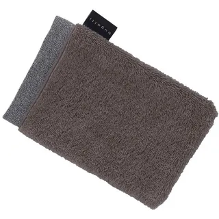 Vossen Waschlappen , Braun , 16x22 cm , Heimtextilien, Badtextilien, Waschlappen