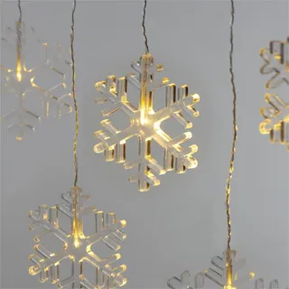 EMOS LED Lichterkette Mini Lichtervorhang 84 cm Warmweiß