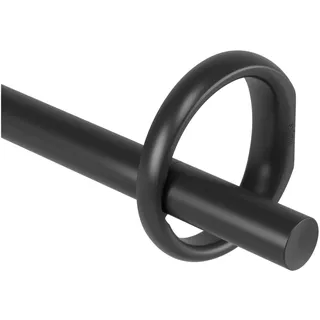 Umbra Vorhangstange Ringlet 1-läufig Ø 25 mm 305 cm Schwarz