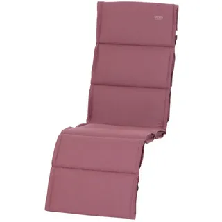Siena Garden Liegenauflage , Altrosa , Textil , Uni , Füllung: Schaumstoff , 48x6x160 cm , hochwertige Qualität, für den Außenbereich geeignet, mittels Bändern zu befestigen , Gartenmöbel, Gartenpolster & Auflagen, Liegenauflagen