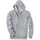 Herren Zip Hooded Sweatshirt Grau S