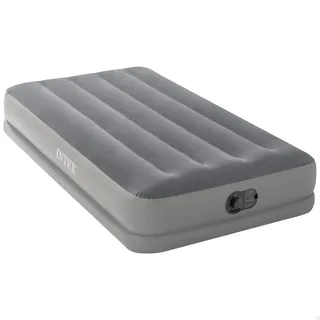 Intex 64112 Luftbett Dura-Beam Prestige Mid-Rise" Twin 99x191x30cm mit Fastfill USB Pumpe 99X191X25 cm
