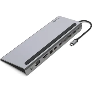 Belkin Connect (USB-C, 11 Ports), Dockingstation + USB Hub, Grau