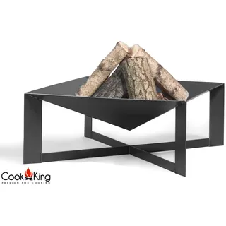 Feuerschale "cuba" Ø 70 cm Feuerstelle für den Garten aus Stahl Feuerkorb Grill