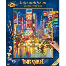 Bild Arts & Crafts Malen nach Zahlen New York Times Square bei Nacht (609130815)