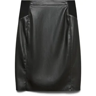 Vero Moda Bleistiftrock Kurzer Rock Schwarz M