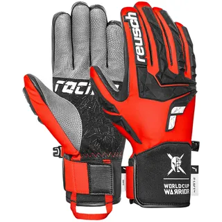 Reusch Ultra Unisex Skihandschuhe – Warme & Winddichte Winterhandschuhe mit R-LOFT Isolation, Leder, Hard Rubber Fingerschutz, Softshell, Wasserabweisend & Atmungsaktiv