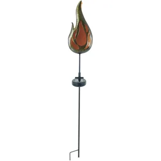 NÄVE Dekoleuchte Metall H:84cm L:12,5cm T:7cm inkl. 1 LED orange bronze