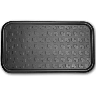 Cartrend 2909117 Kofferraum Schalenmatte, 90 x 50 x 3 cm, Schwarz