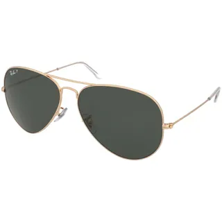 Ray-Ban Original Aviator RB3025 - 001/58 POL Durchmesser der Gläser: 55 - Gold