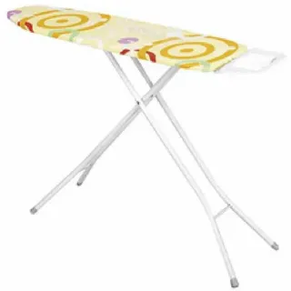 Alpfa Bügeltisch Basic 110x33cm Bügelbrett Bügelstation Plättbrett Rohrgestell weiss