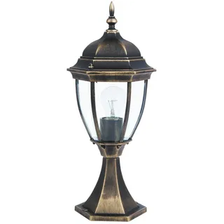 Rabalux 8383 Außenstehleuchte Toronto, E27, gold, rund, Klassisch, ø205mm - Gold