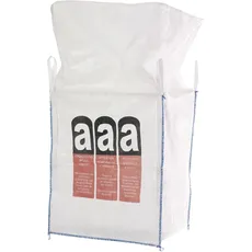 Asbest-BigBag mit Schürze Tragk. 1000kg 90x90x110cm beschichtet mit 4 Schlaufen