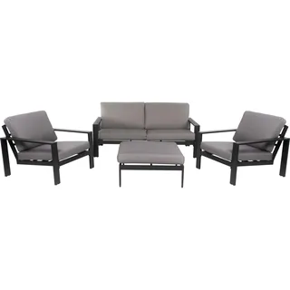 Home Deluxe Rio Loungeset 4-tlg. grau