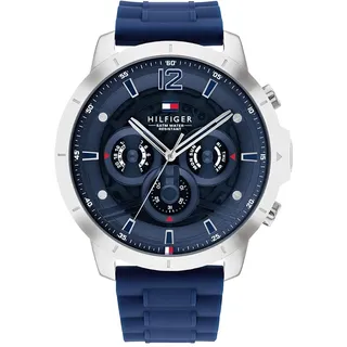 Tommy Hilfiger Multi Zifferblatt Quarz Silikon 50 mm 1710489