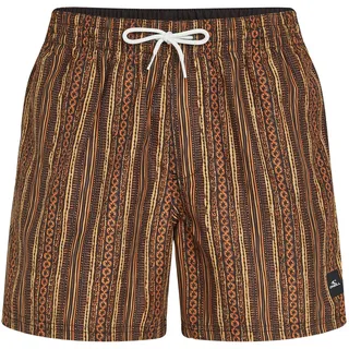 O'Neill O'neill Cali Print 15'' Swimshorts orange pressed lines (32533) L