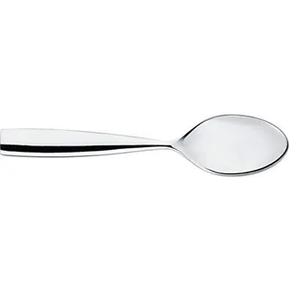 Alessi MW03/8 Dressed Kaffeelöffel - Edelstahl 18/10 glänzend poliert mit Reliefdekor, 6 Einheiten