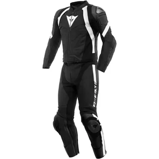 Dainese AVRO 4 Lederkombi 2tlg. Herren (schwarz/weiß) Gr: 58