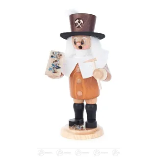 Räuchermann Wichtel Bergmann BxHxT 10 cmx20 cmx10 cm NEU Erzgebirge Rauchmann