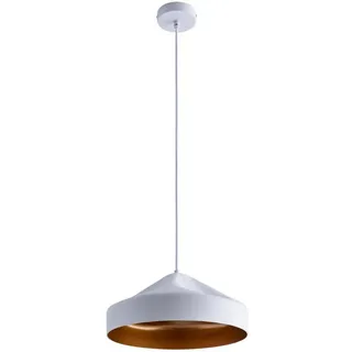 Paco Home HURLEY T 1-flg. Ø 36 cm rund gold, weiß