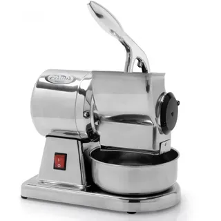 FAMA MIGNON GM - Elektrische Profi-Käsereibe - Gehäuse aus poliertem Aluminium - 0,5 PS