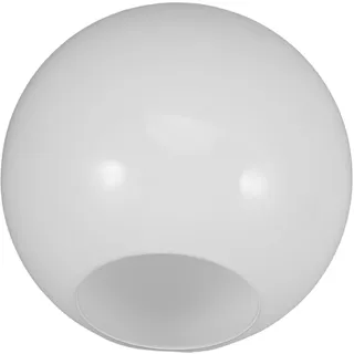 Glaskugel Lampenschirm Weiß aus Glas für E27 Pendelleuchten | Schnelle Montage, Vielseitig Einsetzbar, Elegante Form, als Ersatz für Alte Schirme im Wohnzimmer zu Hause