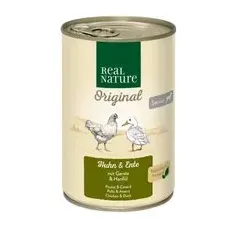 REAL NATURE Senior Huhn & Ente 6x400 g