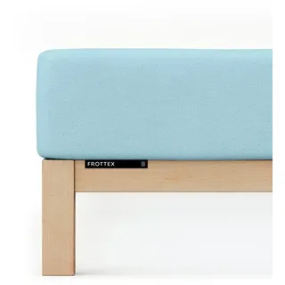 schlafgut Frottex 180 x 200 - 200 x 200 cm blue light