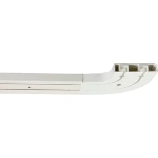 GARESA Gardinenschiene 3-läufig Ø 0 mm 230 cm Weiß