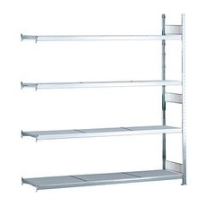 SCHULTE Anbau-Weitspannregal WS 2000 15601 silber 225,0 x 40,0 x 250,0 cm