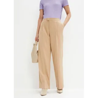 bonprix Bundfaltenhose »Bundfaltenhose« Bundfaltenhose, beige