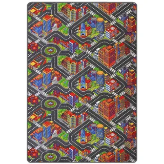 Primaflor Spielteppich BIG CITY Kinderteppich 200 x 300 cm Bunt