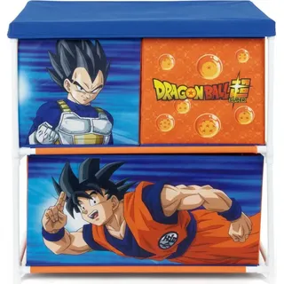 Dragon Ball Spielzeugregal mit 3 Fächern 53x30x60 cm - Transparent