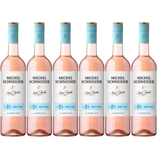 Michel Schneider Merlot Rosé Lieblich Alkoholfrei (6 x 0.75 l)