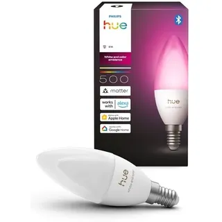 Philips Hue B39 Candle - E14 bulb - White and color ambiance - 1 pack