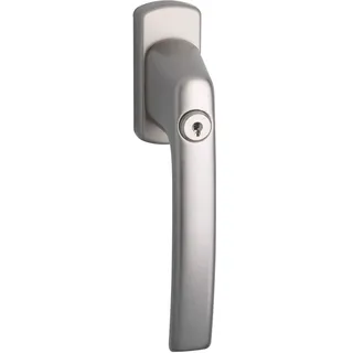Maco Fenstergriff Harmony, Sperrzylinder, Vierkantstift 7 x 35 mm, titan eloxiert,