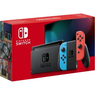 Nintendo Switch 64 GB Neon-Rot/Neon-Blau ohne Spiel