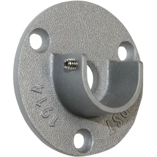 GARDINIA Wandlager Industrial Home silber Ø 25 mm