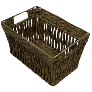 Landscape Regalkorb , Naturfarben , Naturmaterialien, Metall , 8 l , rechteckig , 20x16x30 cm , Handmade in Vietnam , handgemacht , Ordnen & Aufbewahren, Dekoboxen & Aufbewahrungsboxen, Regalboxen & Stehsammler