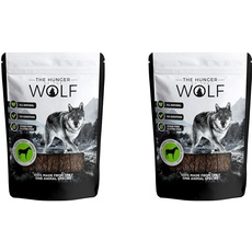The Hunger of the Wolf Hundesnack für Hunde Aller Rassen, 100% Pferdefleisch - 200g (2er Pack)